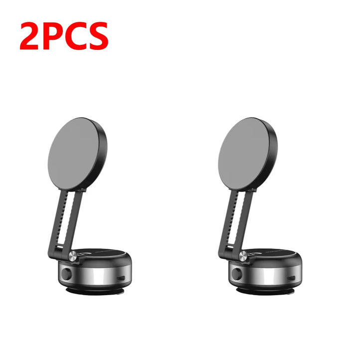 Magnetic Suction Cup Phone Mount - Universal Holder for iPhone 16/15/14/13/12 Pro Max & Mini - Perfect for Car, Mirror, and Smooth Surfaces