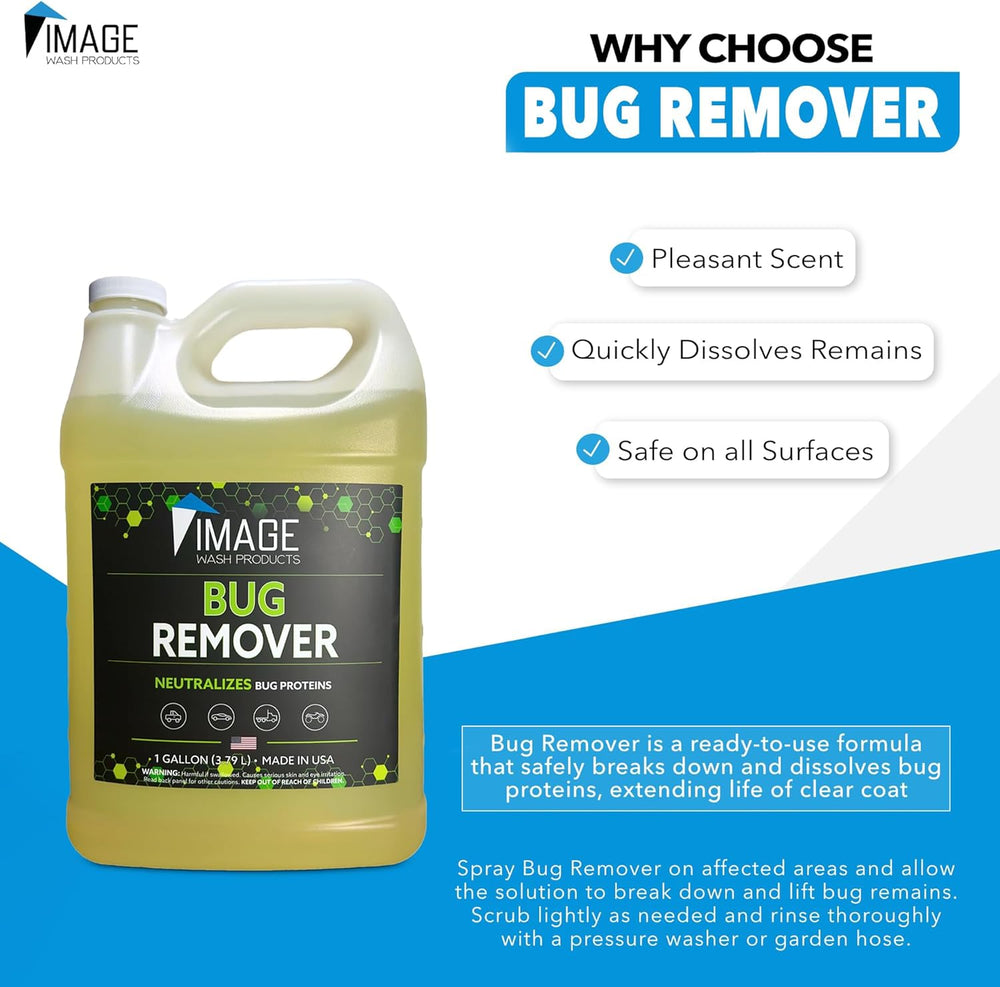 Ultimate Bug & Tar Remover Spray - 1 Gallon Exterior Cleaner for Cars, Trucks & RVs - Safe on Chrome & Polished Aluminum