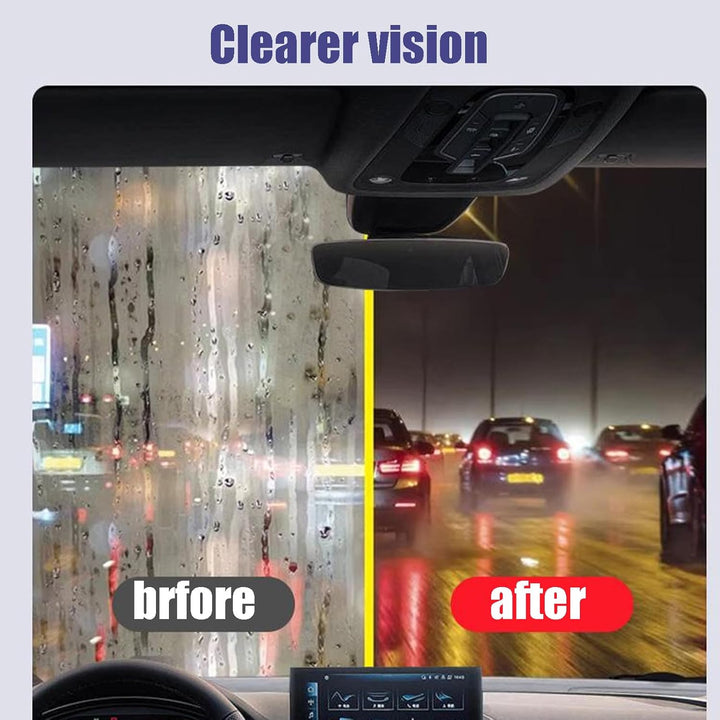 Cleardrive Windshield Cleaner - Ultimate Oil Film Cleaning Brush for Crystal Clear Car Windows (1 Pack)