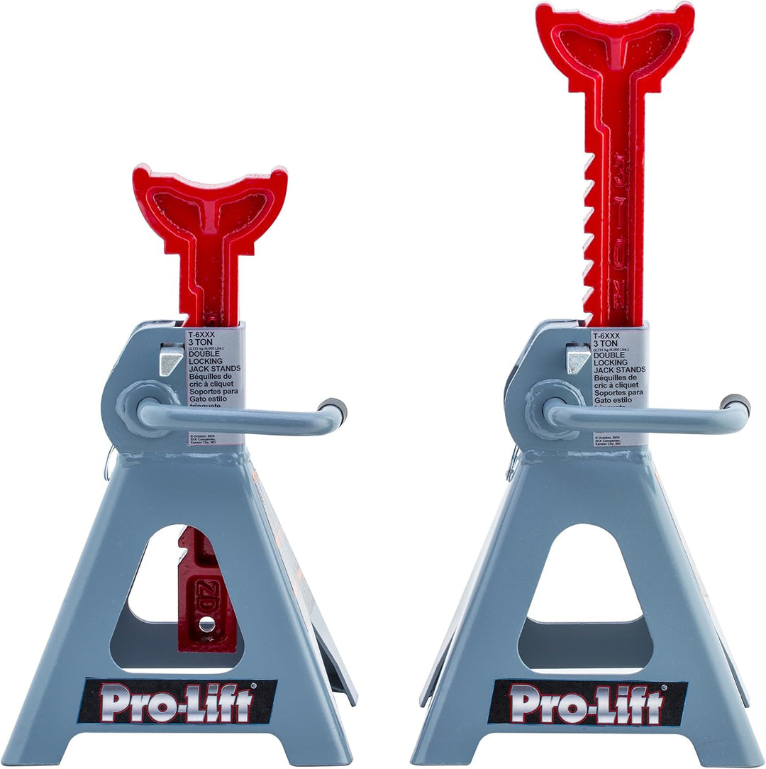 T-6903D 3 Ton Double Pin Jack Stands - Unmatched Safety and Stability for Your Vehicle
