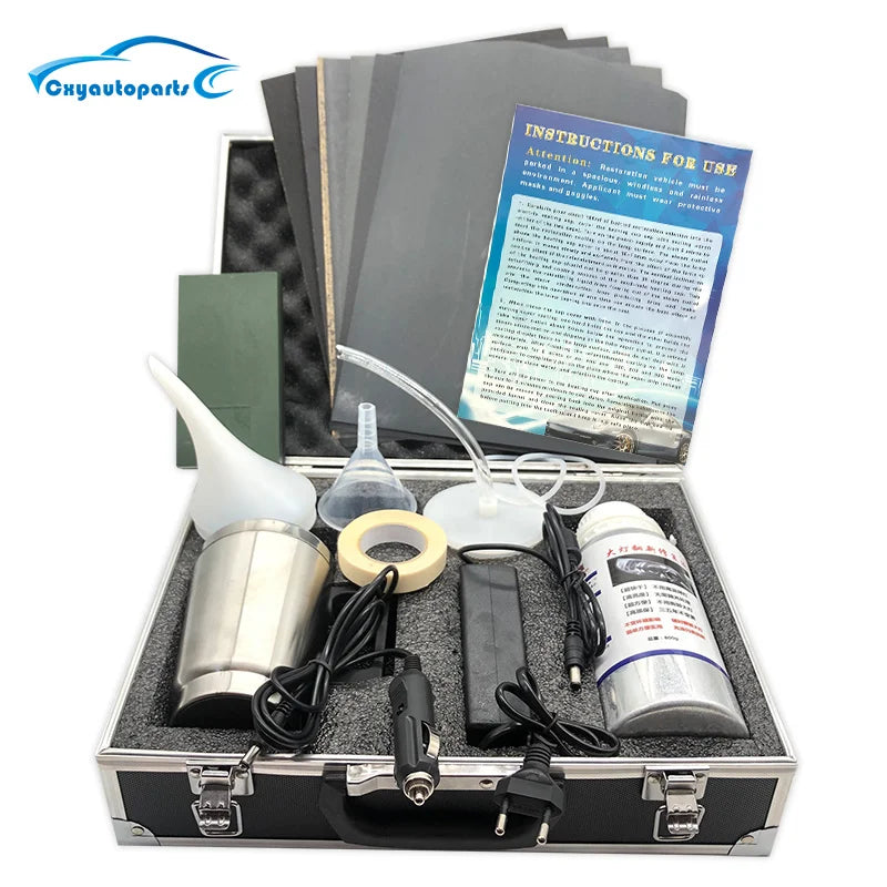 Revive Your Ride: 800ML Car Headlight Polishing & Restoration Kit - Ultimate Headlamp Cleaner & Repair Tool