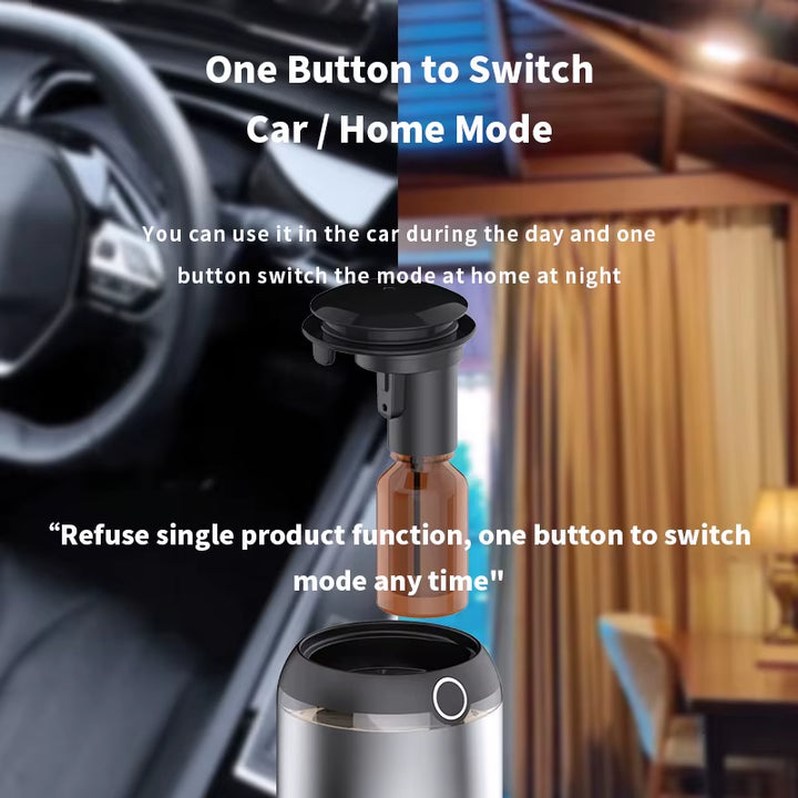 Smart Aroma Diffuser: USB Charging Car Air Freshener & Essential Oil Aromatherapy Machine