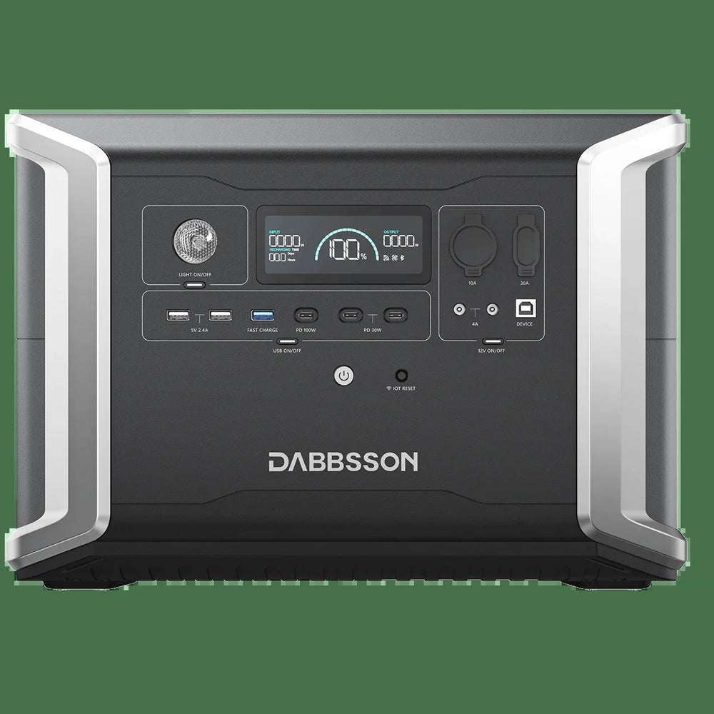 DBS2300 Plus Portable Solar Generator - Powerful 2330Wh, 2200W Capacity for Ultimate Energy Independence!