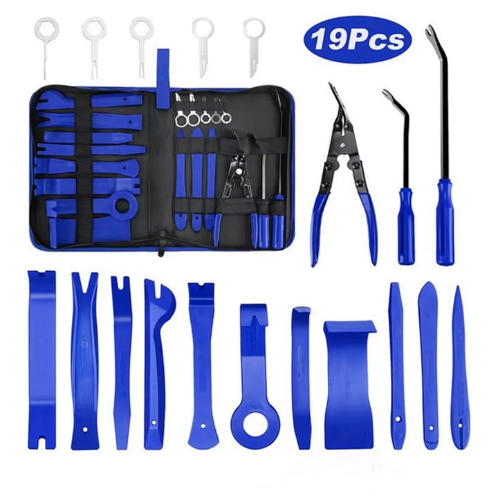 Ultimate Auto Trim Removal Tool Kit - Essential Pry Tools for Effortless Car Upholstery Repairs and Dash Audio Installations