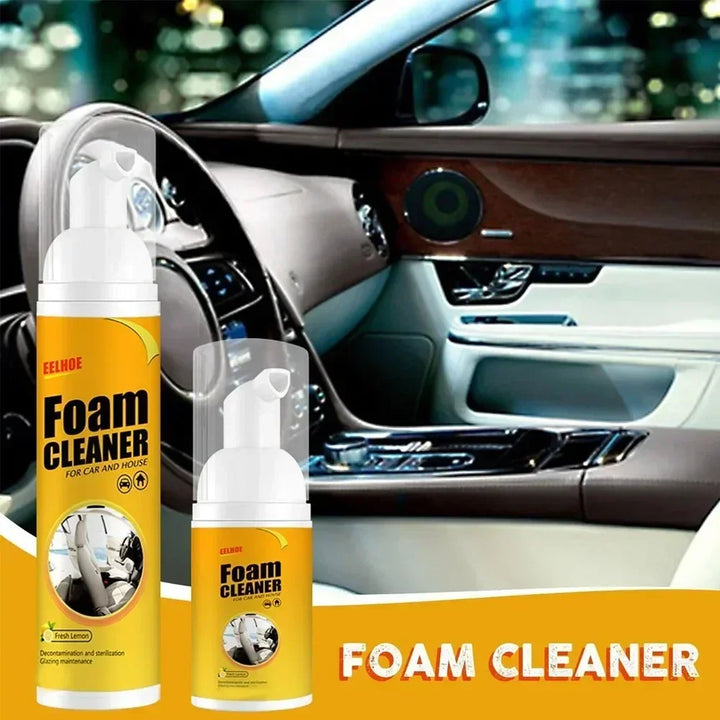 Versatile Foam Cleaner Spray for Home & Automotive - Deep Clean Your Car Interior and Home Surfaces!