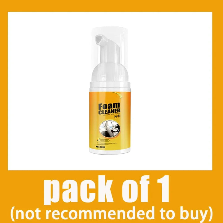 Versatile Foam Cleaner Spray for Home & Automotive - Deep Clean Your Car Interior and Home Surfaces!
