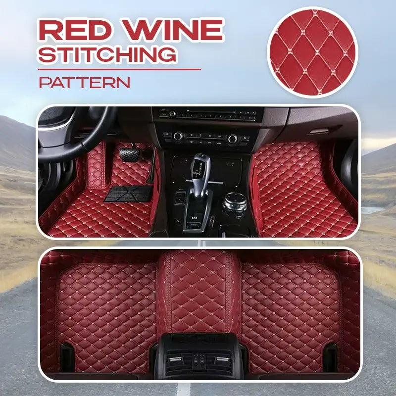 Elvie 2025 Universal Heavy Duty Floor Mats - Perfect Fit for Cars, SUVs, and Trucks!