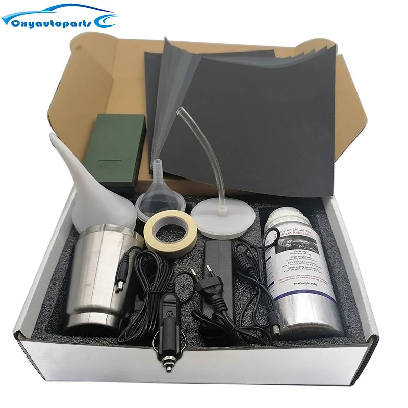 Revive Your Ride: 800ML Car Headlight Polishing & Restoration Kit - Ultimate Headlamp Cleaner & Repair Tool