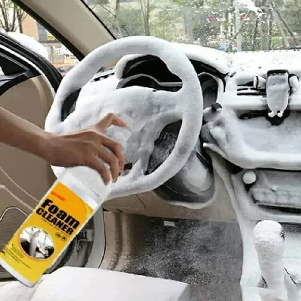 Versatile Foam Cleaner Spray for Home & Automotive - Deep Clean Your Car Interior and Home Surfaces!