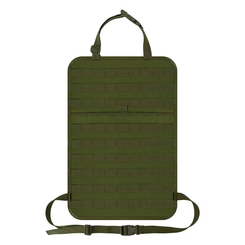 Ultimate Tactical Car Seat Back Organizer - 5 Detachable Molle Pouches for All Vehicles