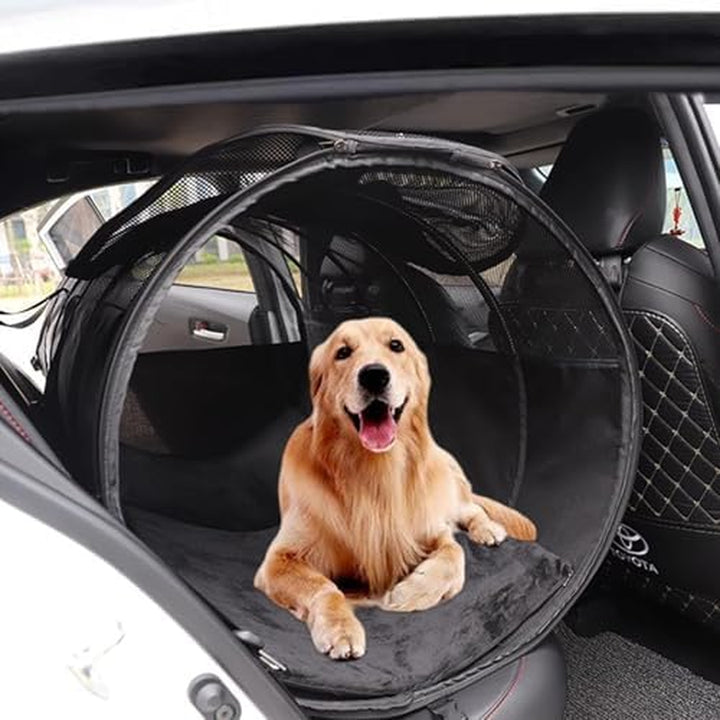 Pet Tube Kennel - Versatile Soft Tunnel for Dogs & Cats, Dual-Side Access, Secure Mat, Compact Storage, Durable Comfort for All Sizes