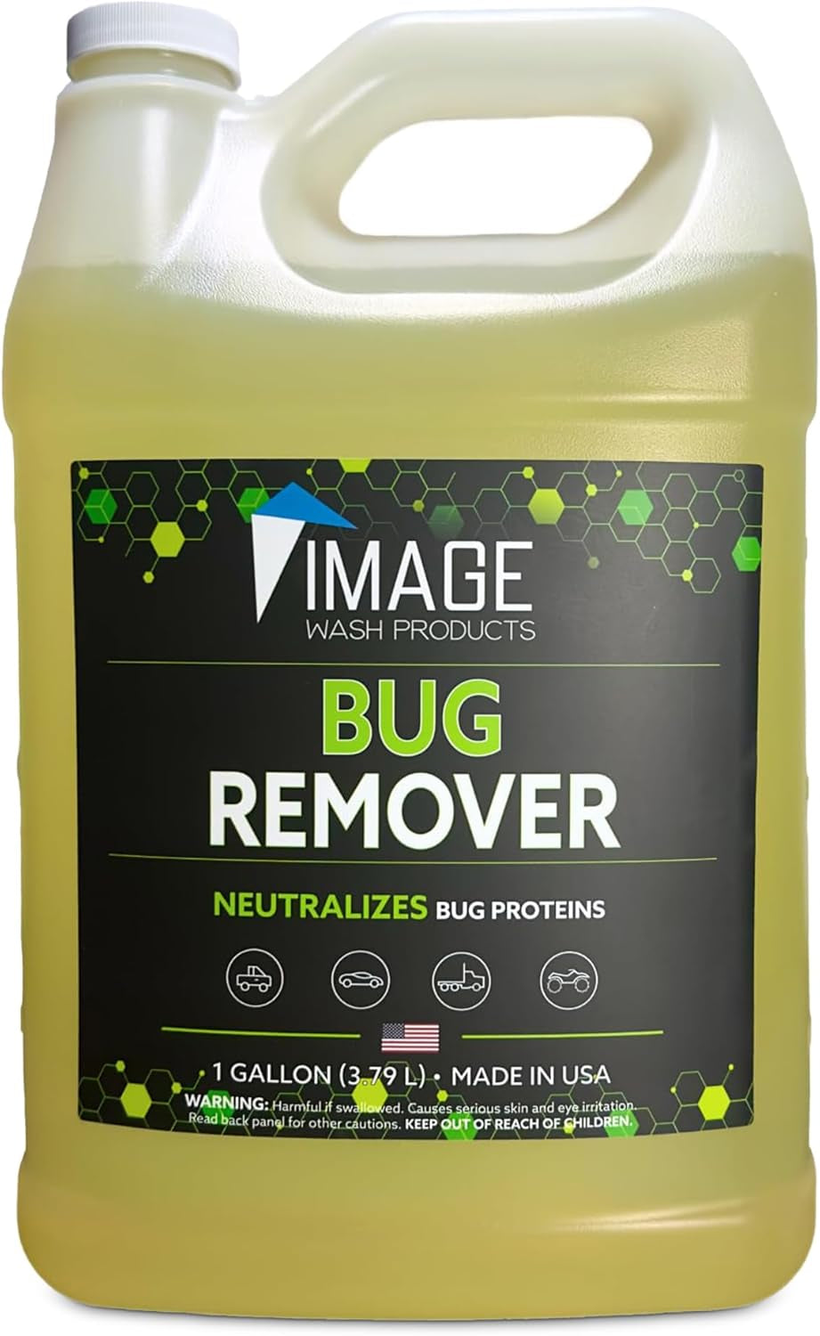 Ultimate Bug & Tar Remover Spray - 1 Gallon Exterior Cleaner for Cars, Trucks & RVs - Safe on Chrome & Polished Aluminum