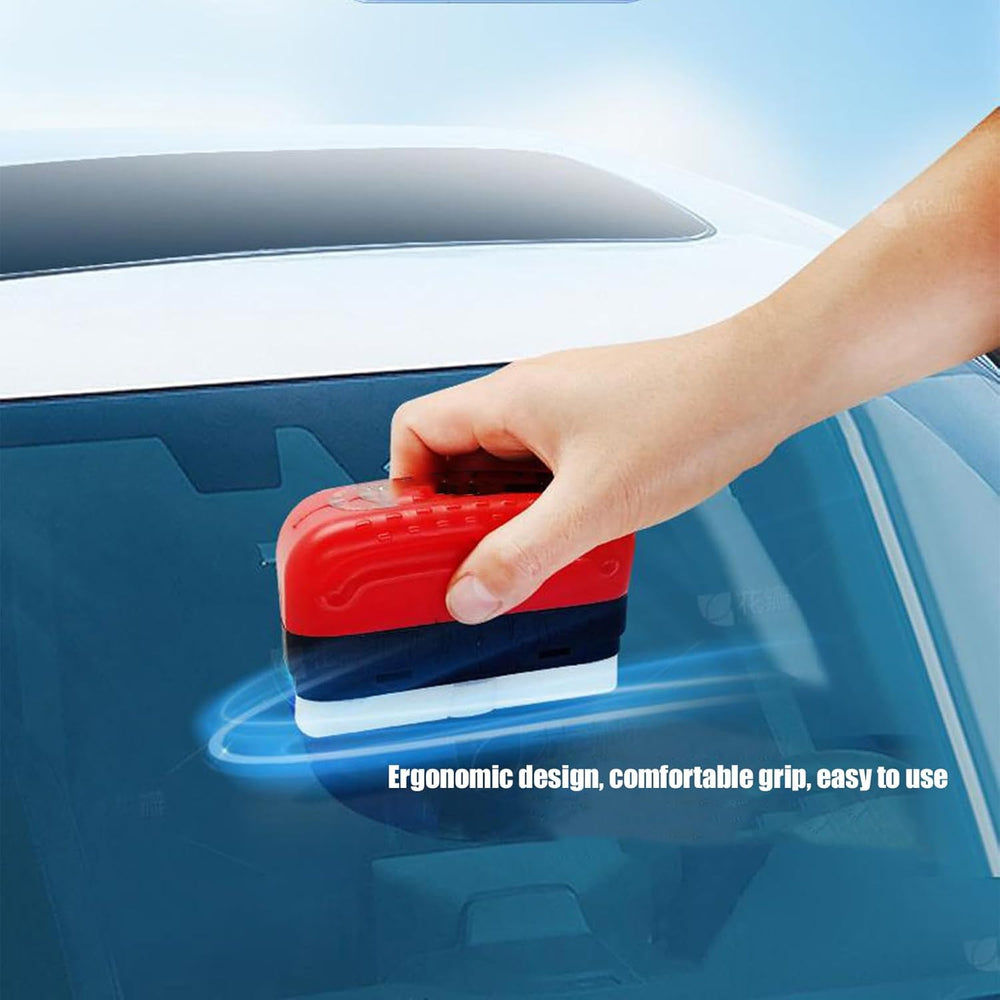 Cleardrive Windshield Cleaner - Ultimate Oil Film Cleaning Brush for Crystal Clear Car Windows (1 Pack)