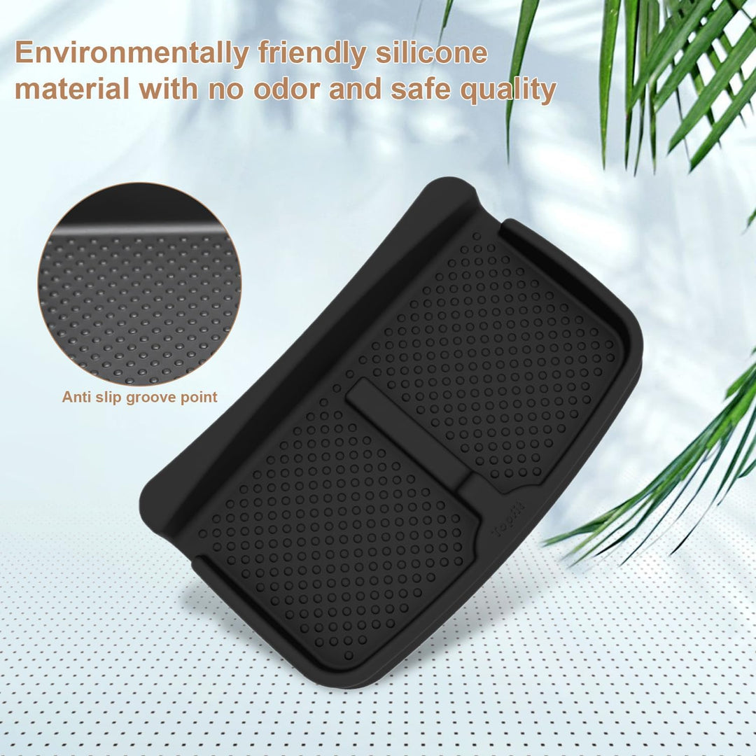 Anti-Slip Car Dash Grip Pad - Secure Your Phone, Keys & Sunglasses in Style (Black)