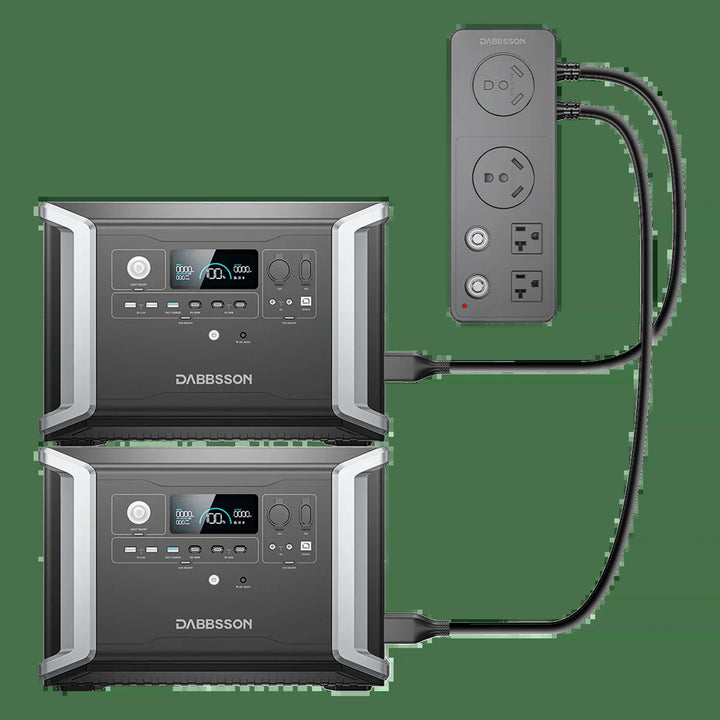 DBS2300 Plus Portable Solar Generator - Powerful 2330Wh, 2200W Capacity for Ultimate Energy Independence!