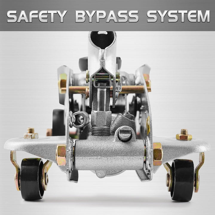 Premium 1.5 Ton Hydraulic Portable Floor Jack - Effortless Car Lifting (3000 lb Capacity) - Sleek Silver Design