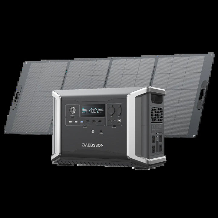 DBS2300 Plus Portable Solar Generator - Powerful 2330Wh, 2200W Capacity for Ultimate Energy Independence!