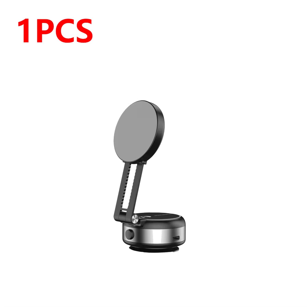 Magnetic Suction Cup Phone Mount - Universal Holder for iPhone 16/15/14/13/12 Pro Max & Mini - Perfect for Car, Mirror, and Smooth Surfaces
