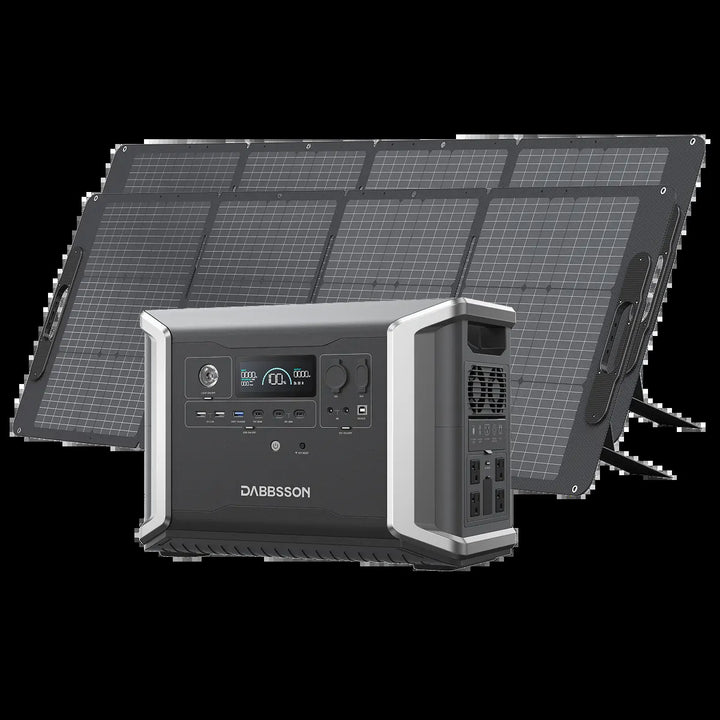 DBS2300 Plus Portable Solar Generator - Powerful 2330Wh, 2200W Capacity for Ultimate Energy Independence!