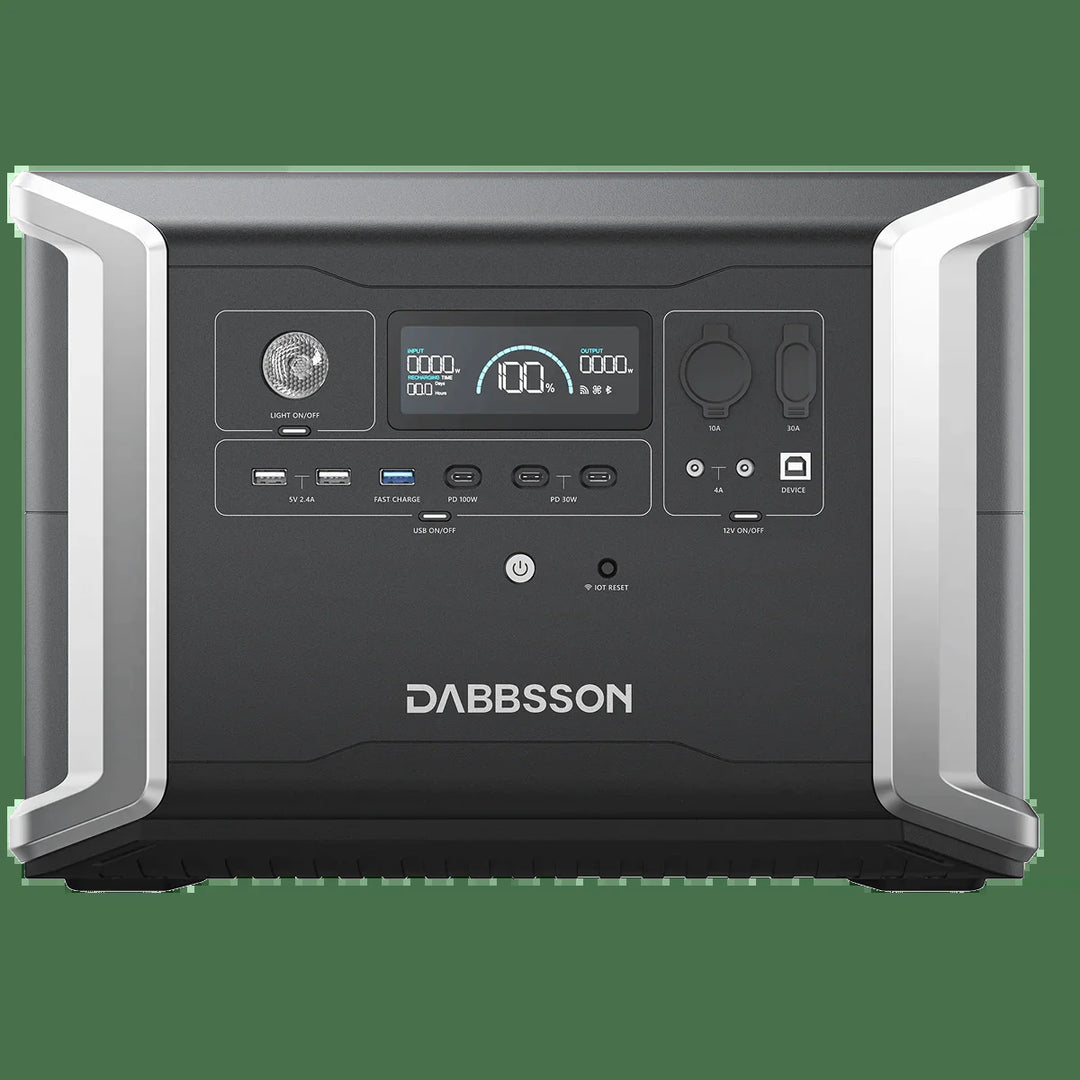 DBS2300 Plus Portable Solar Generator - Powerful 2330Wh, 2200W Capacity for Ultimate Energy Independence!