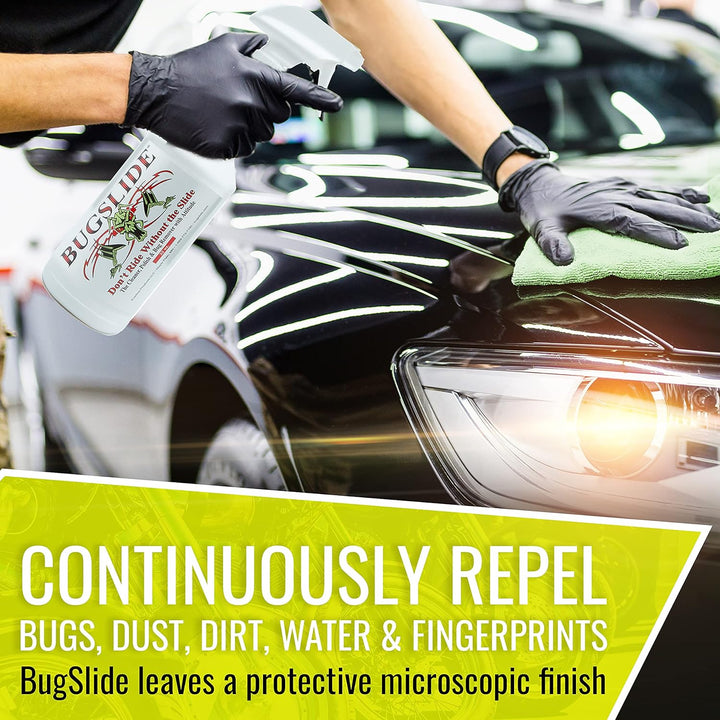 Ultimate Bug Remover & All-Purpose Car Cleaner – 32 Oz Spray for Interior & Exterior Shine, Degreasing, Polishing, and Easy Bug Removal on All Surfaces