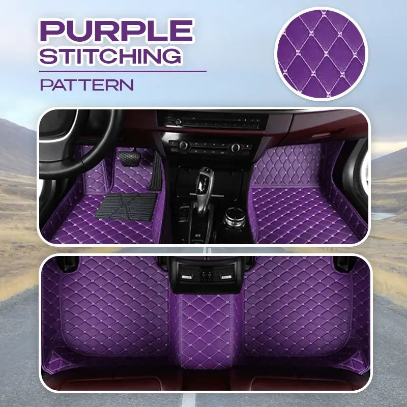 Elvie 2025 Universal Heavy Duty Floor Mats - Perfect Fit for Cars, SUVs, and Trucks!