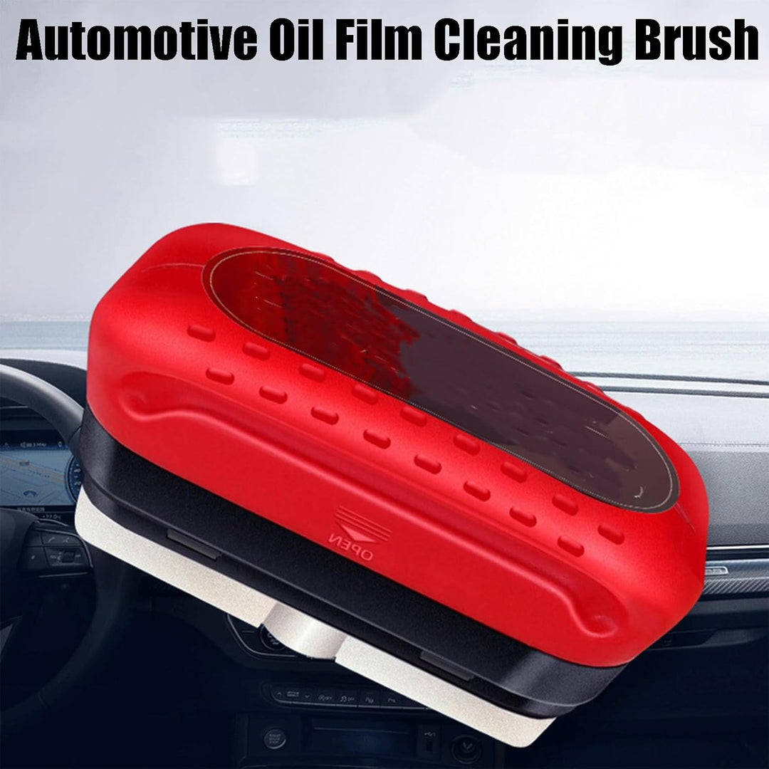 Cleardrive Windshield Cleaner - Ultimate Oil Film Cleaning Brush for Crystal Clear Car Windows (1 Pack)