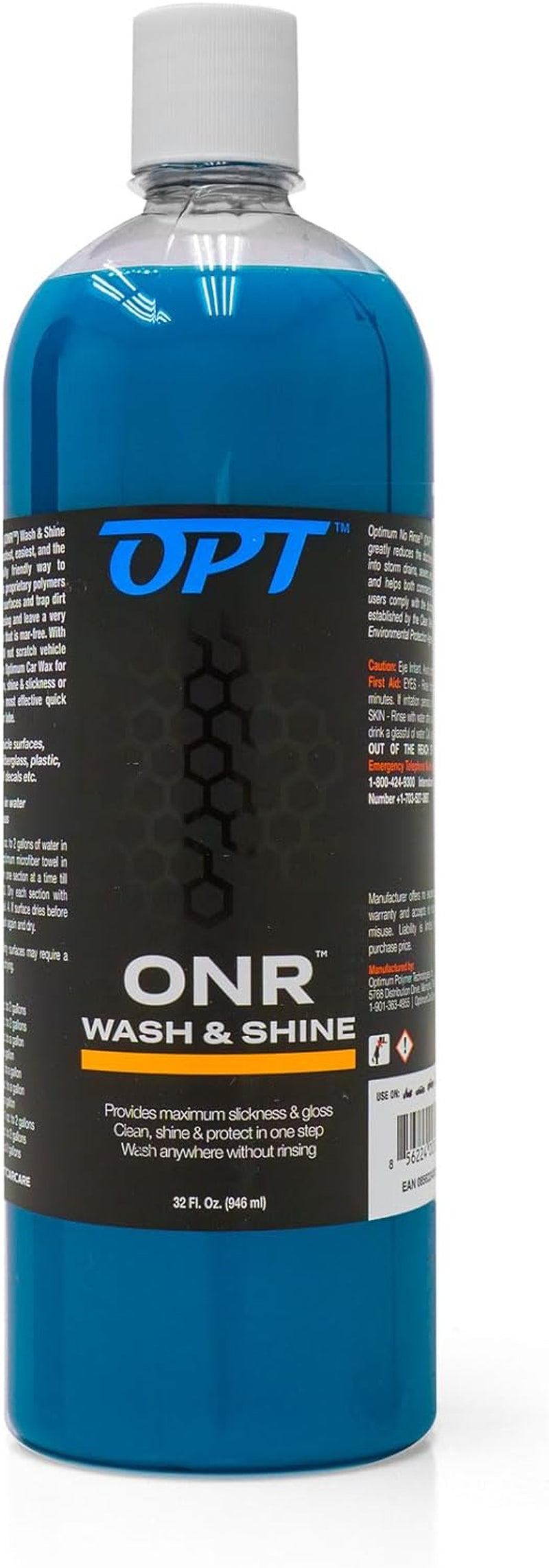 No Rinse Wash and Shine - New Formula V5, Rinseless Car Wash for Safe and Effective Cleaning on Paint, Coatings, Wraps, and Interior (32 Oz)