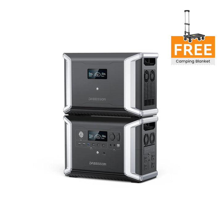 DBS2300 Plus Portable Solar Generator - Powerful 2330Wh, 2200W Capacity for Ultimate Energy Independence!