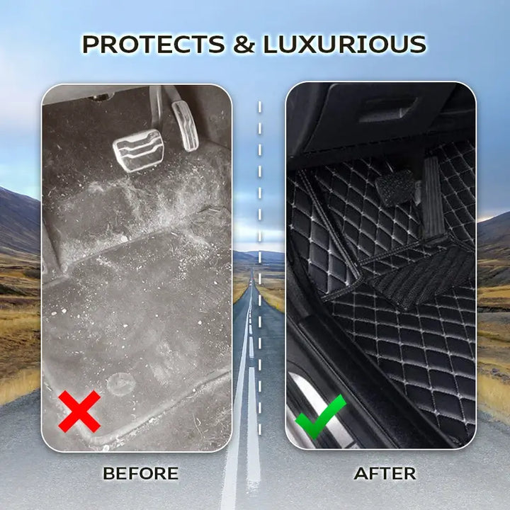 Elvie 2025 Universal Heavy Duty Floor Mats - Perfect Fit for Cars, SUVs, and Trucks!