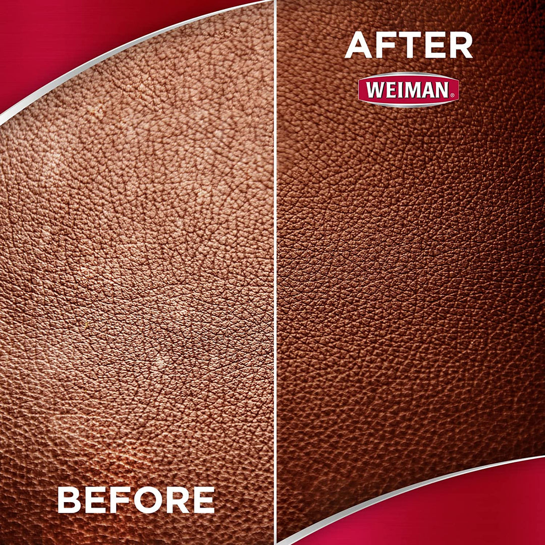 Premium Leather Conditioner & Cleaner - 6 Pack, 22 Oz - Restores & Protects Furniture, Car Seats, Shoes & More from Cracking & Fading