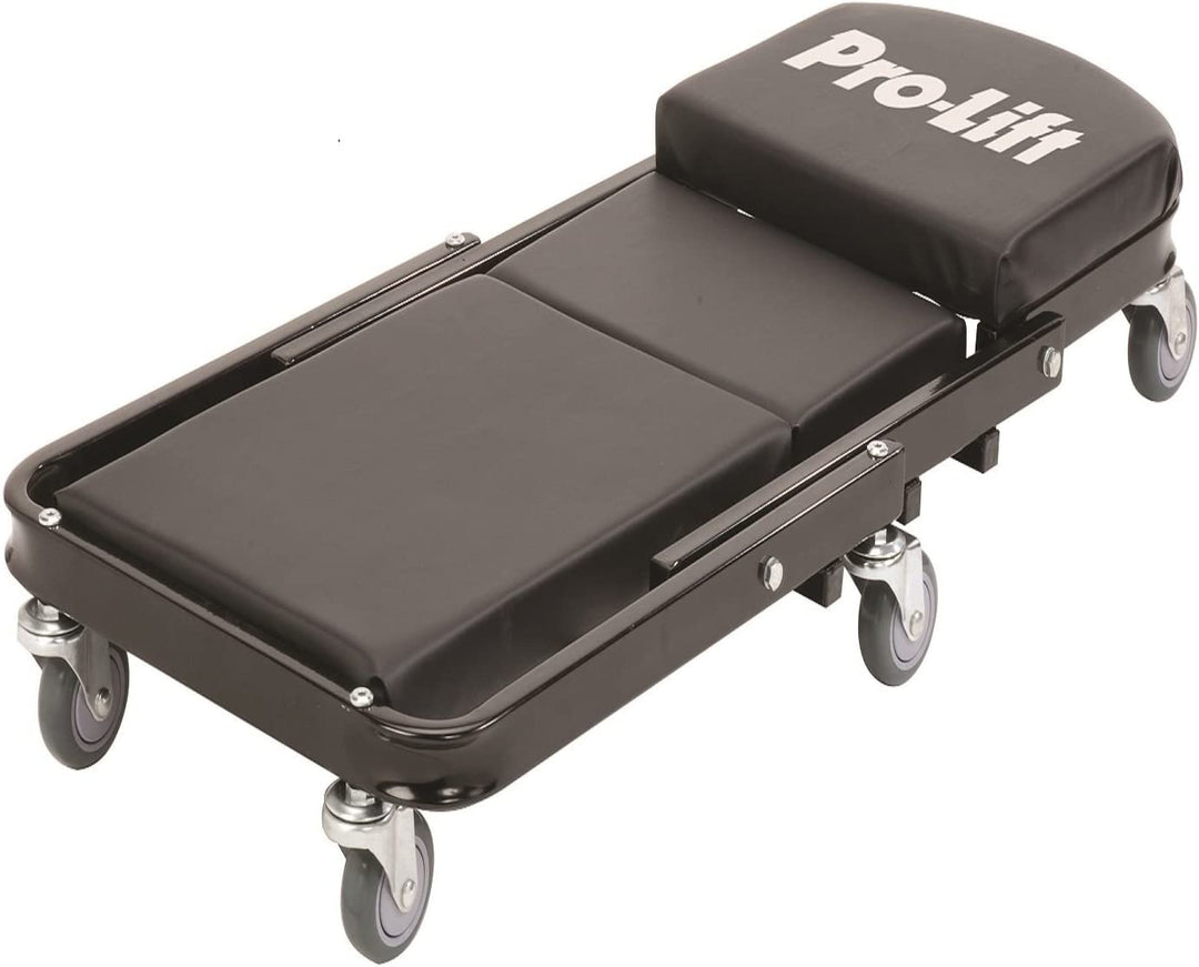 C-9100 Heavy-Duty 40" Foldable Z Creeper - Supports Up to 450 Pounds!