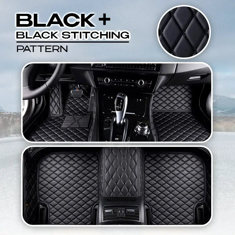 Elvie 2025 Universal Heavy Duty Floor Mats - Perfect Fit for Cars, SUVs, and Trucks!
